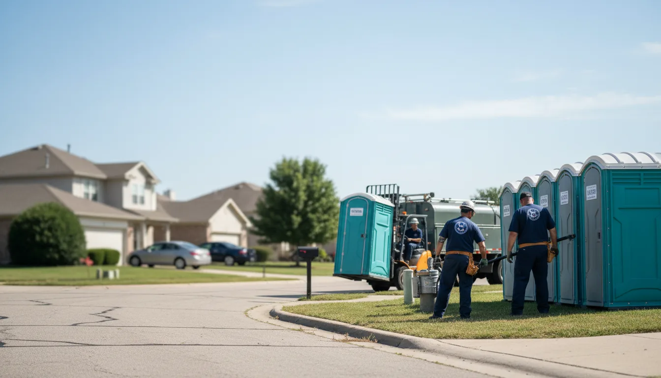 Porta Potty Rental in Mooringsport, LA near me